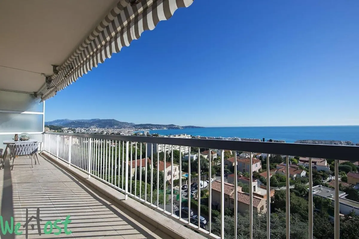 Apartment Nice Skyline Panorama Vue Epoustouflante